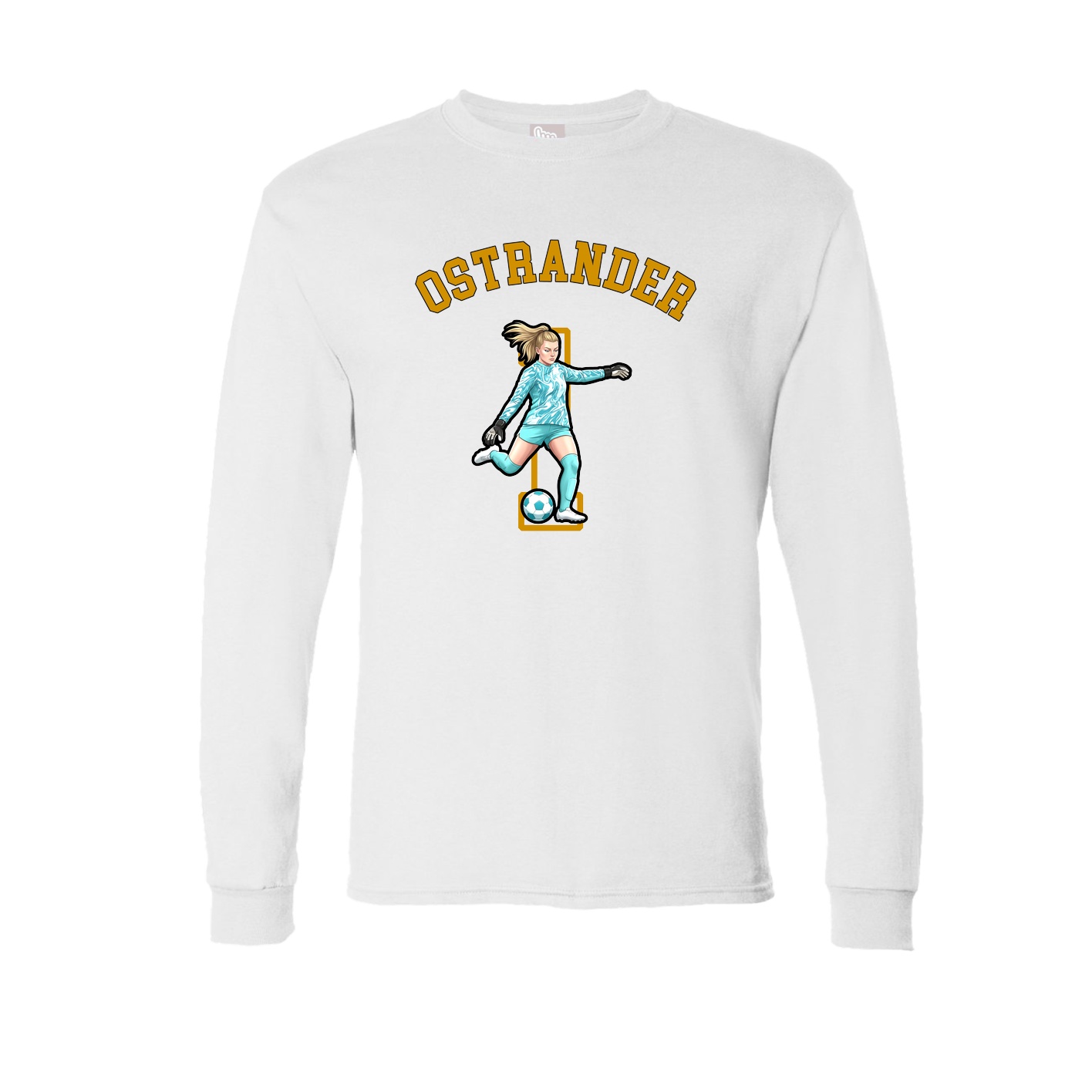 Long Sleeve Tee — Shirsey Arch in White