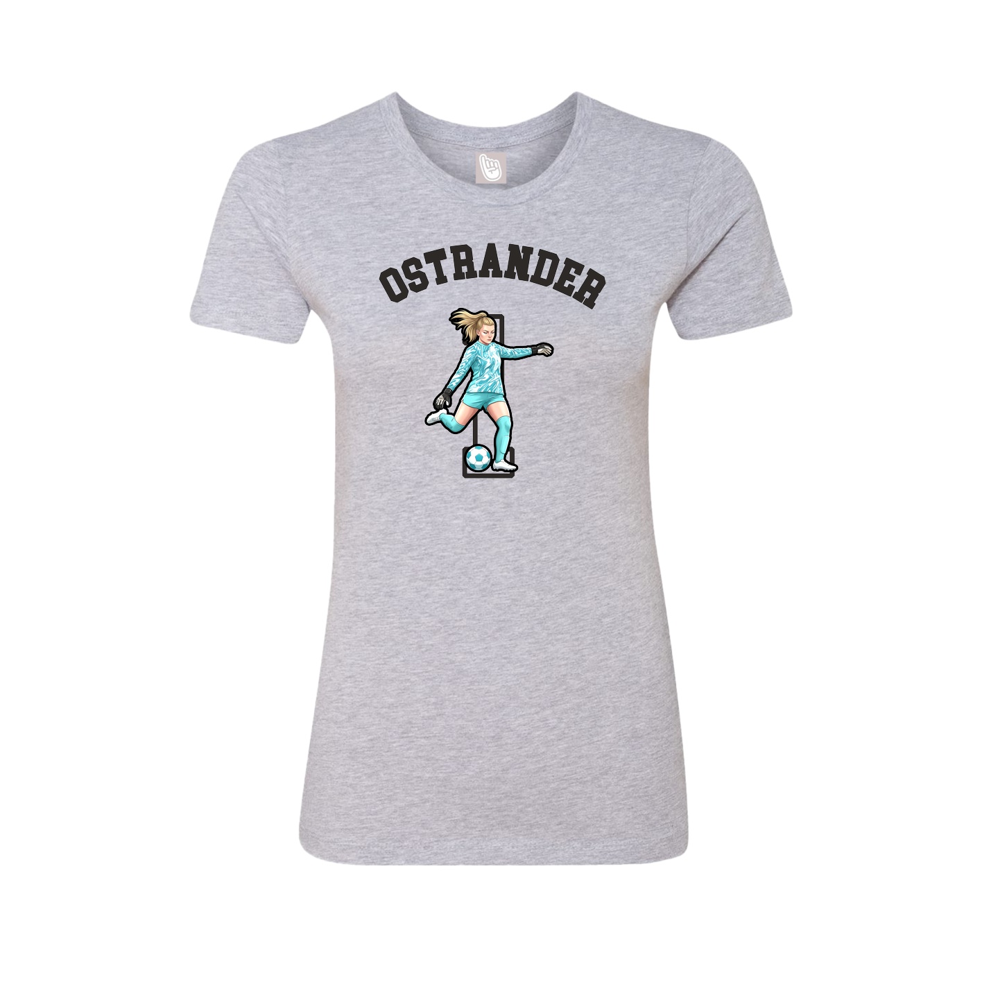 Womens Tee — Shirsey Arch in Grey