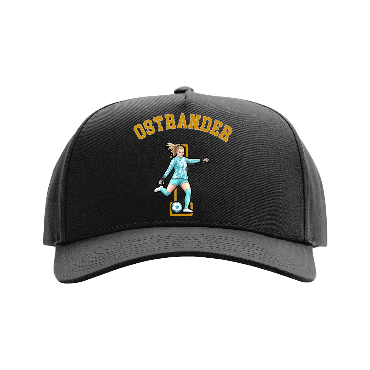 Full Fabric Five-Panel Champ Cap