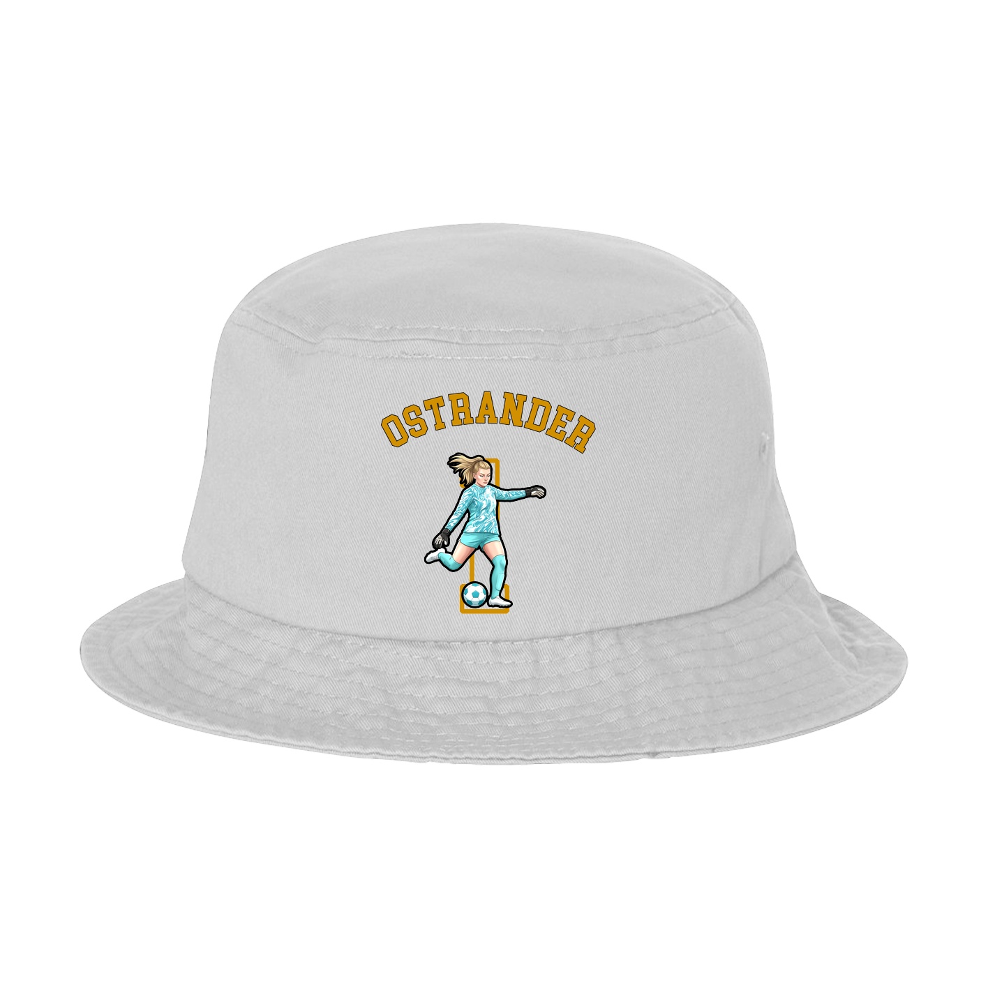 Bucket Cap — Shirsey Arch in White