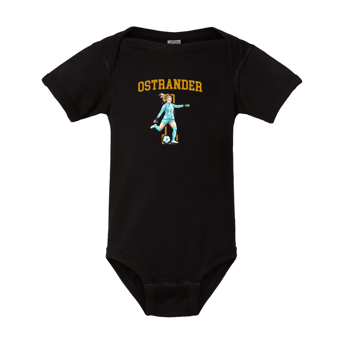 Baby Onesie — Shirsey in Black