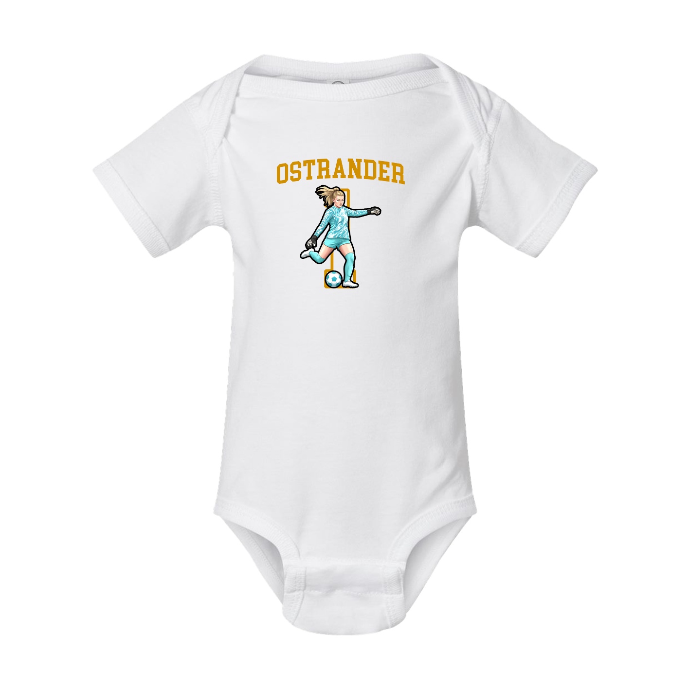 Baby Onesie — Shirsey in White