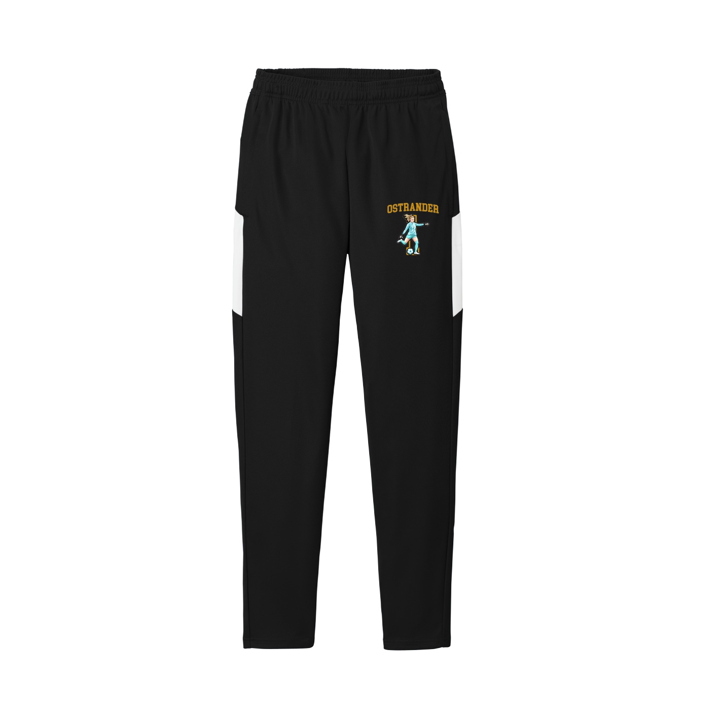 Team Travel Pant — Shirsey in Black/White