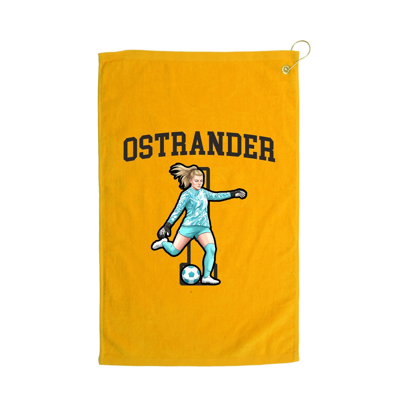 Golf Towel — Shirsey in Gold