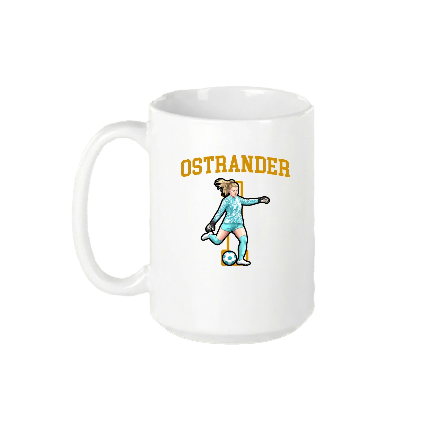15oz Coffee Mug — Shirsey in White