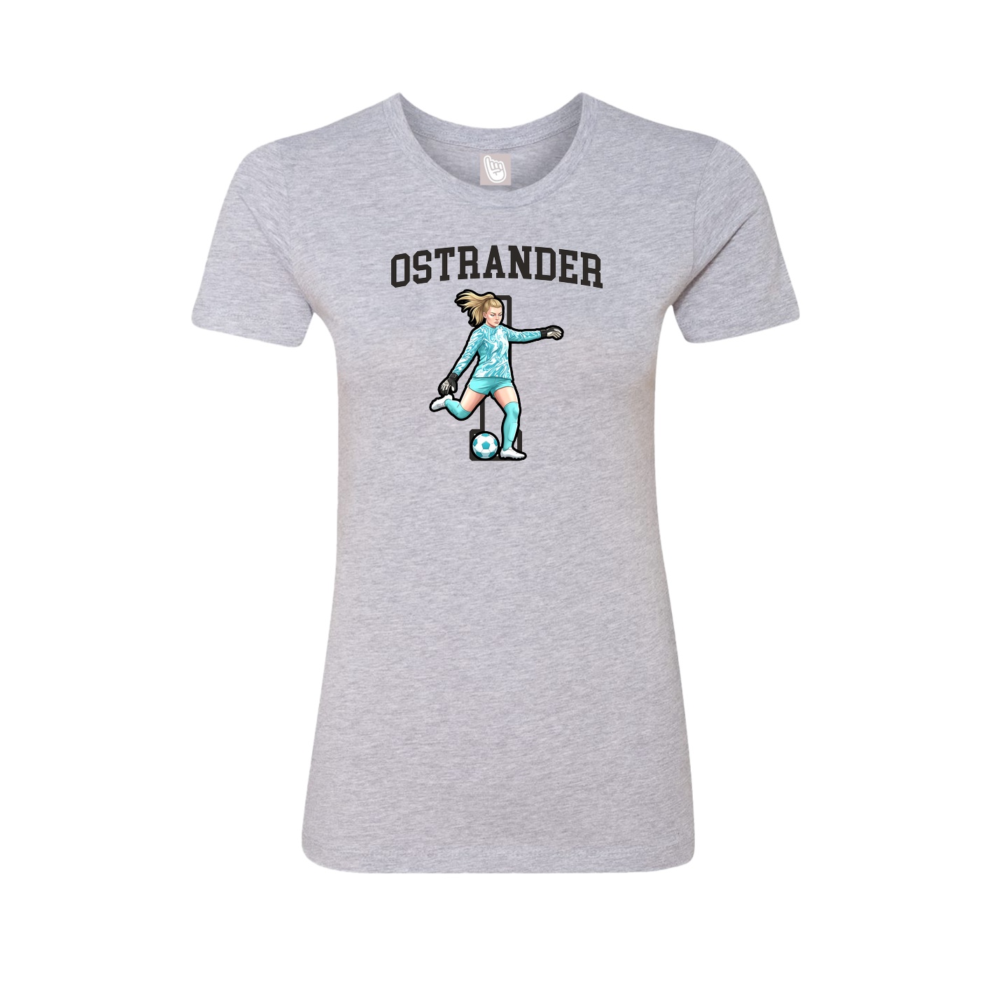 Womens Tee — Shirsey in Grey