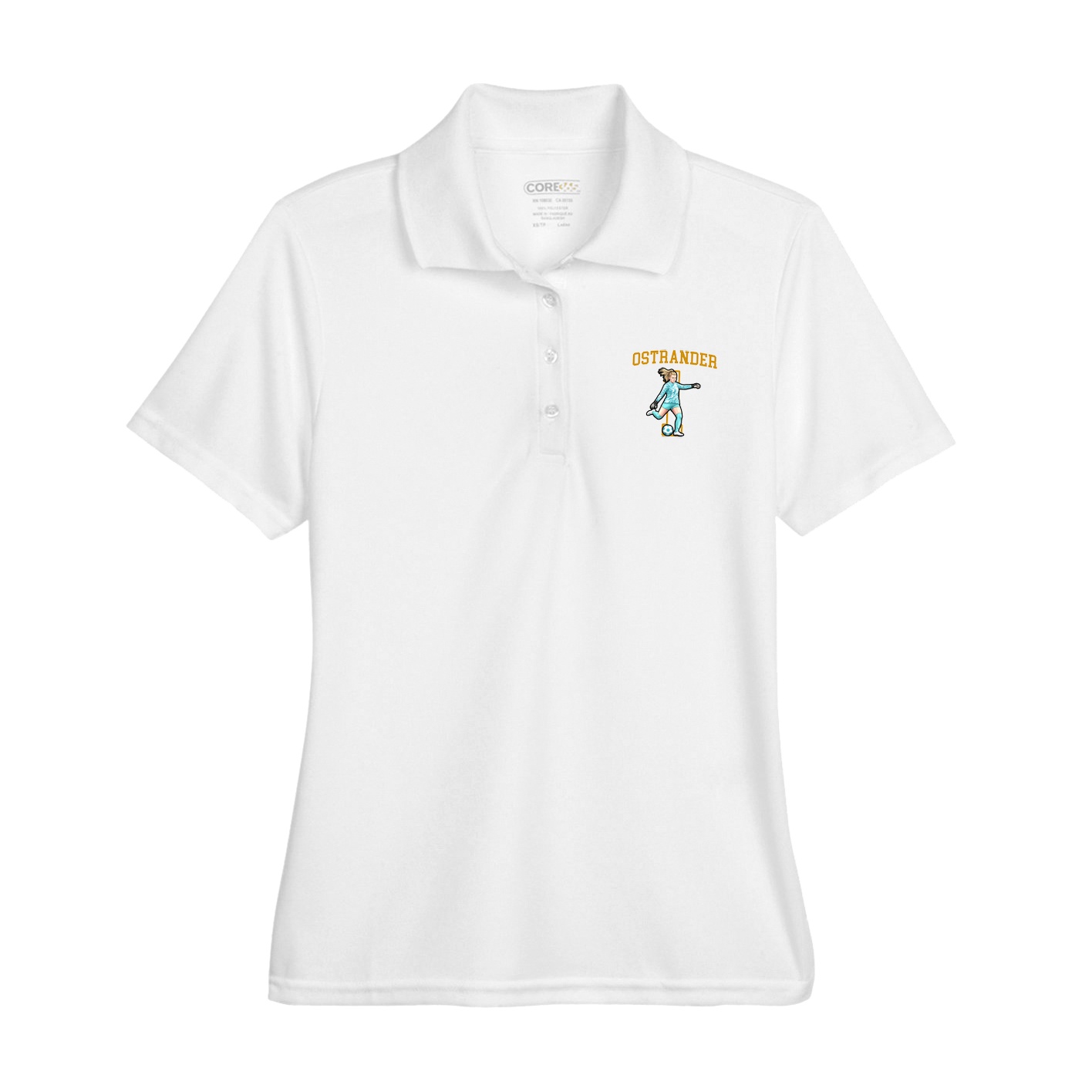 Womens Performance Polo — Shirsey in White