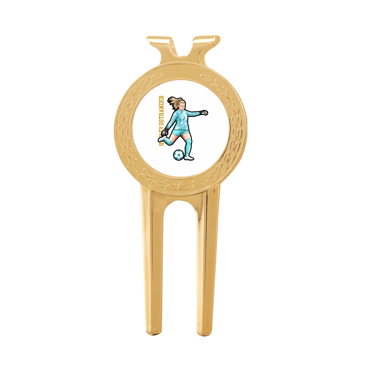 Divot Tool with Ball Marker — Name Vertical in Classic
