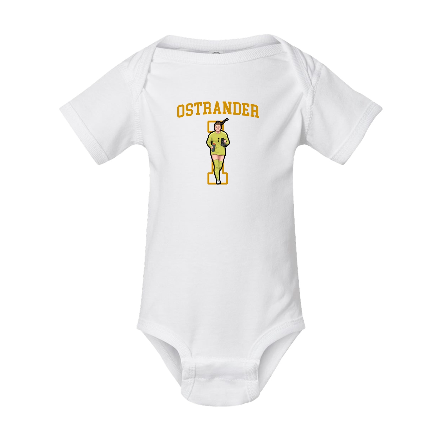 Baby Onesie — Shirsey in White