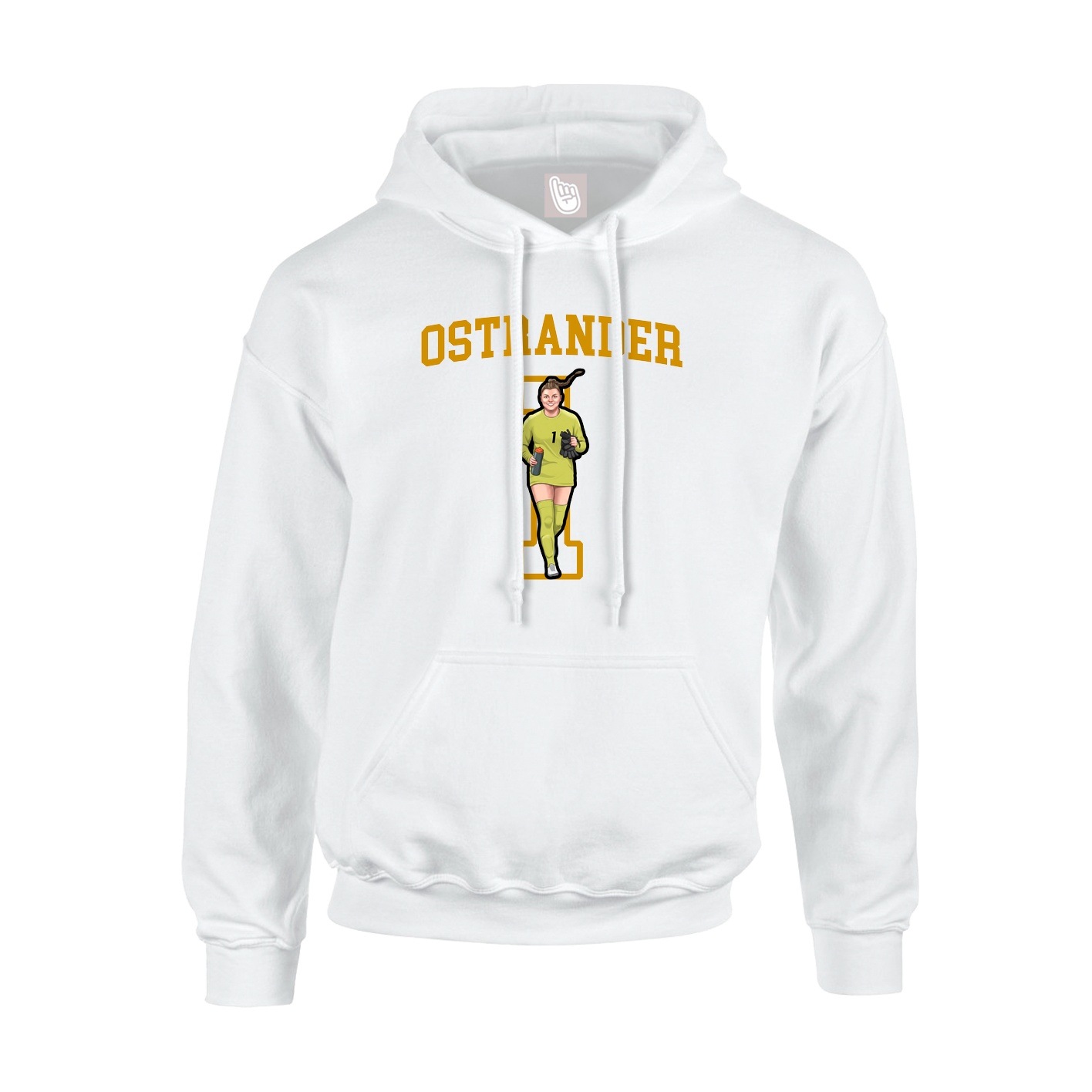 Youth Hoodie — Shirsey in White