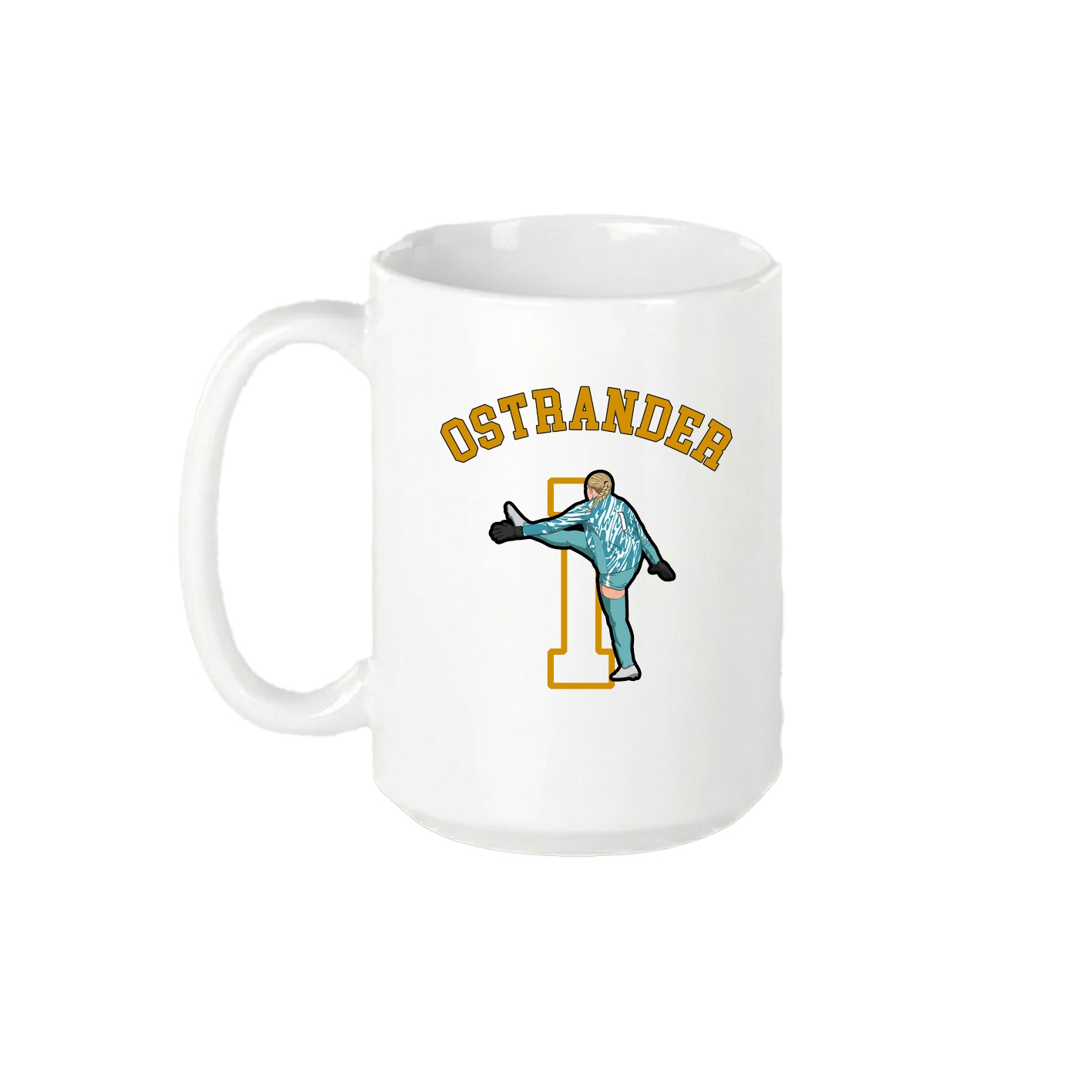 15oz Coffee Mug — Shirsey Arch in White