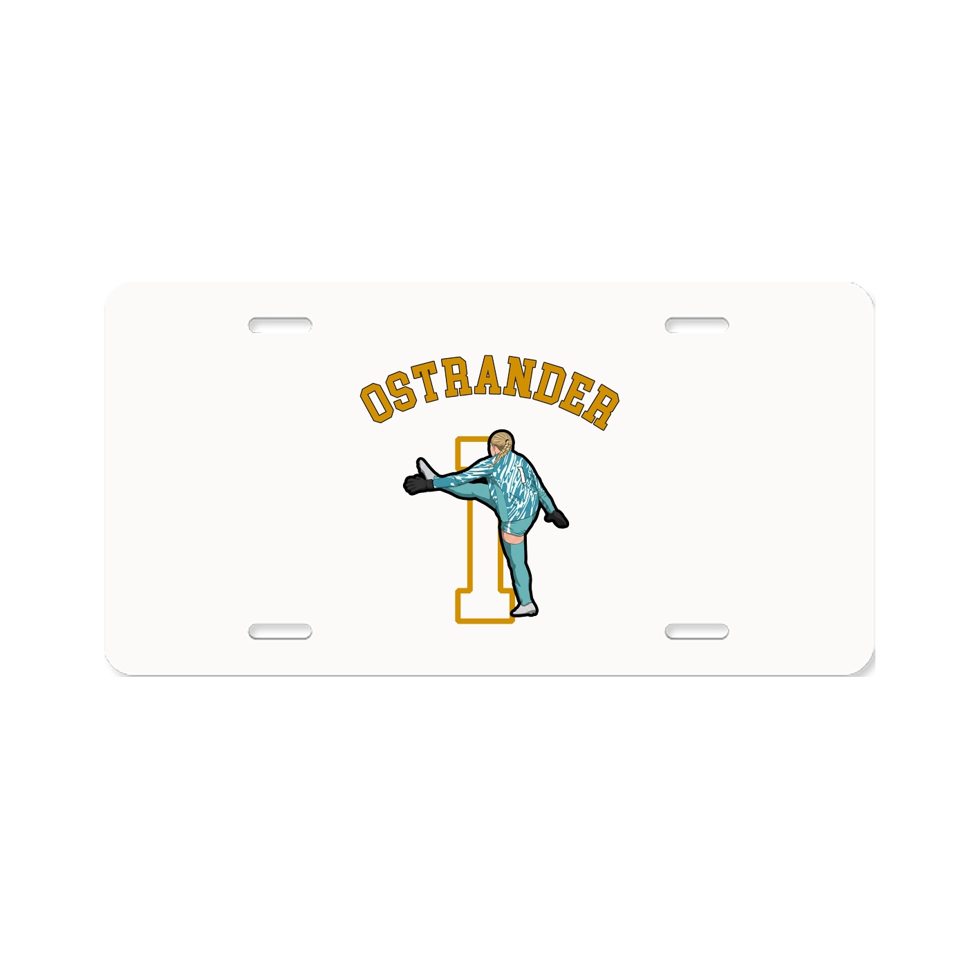 License Plate — Shirsey Arch in Classic