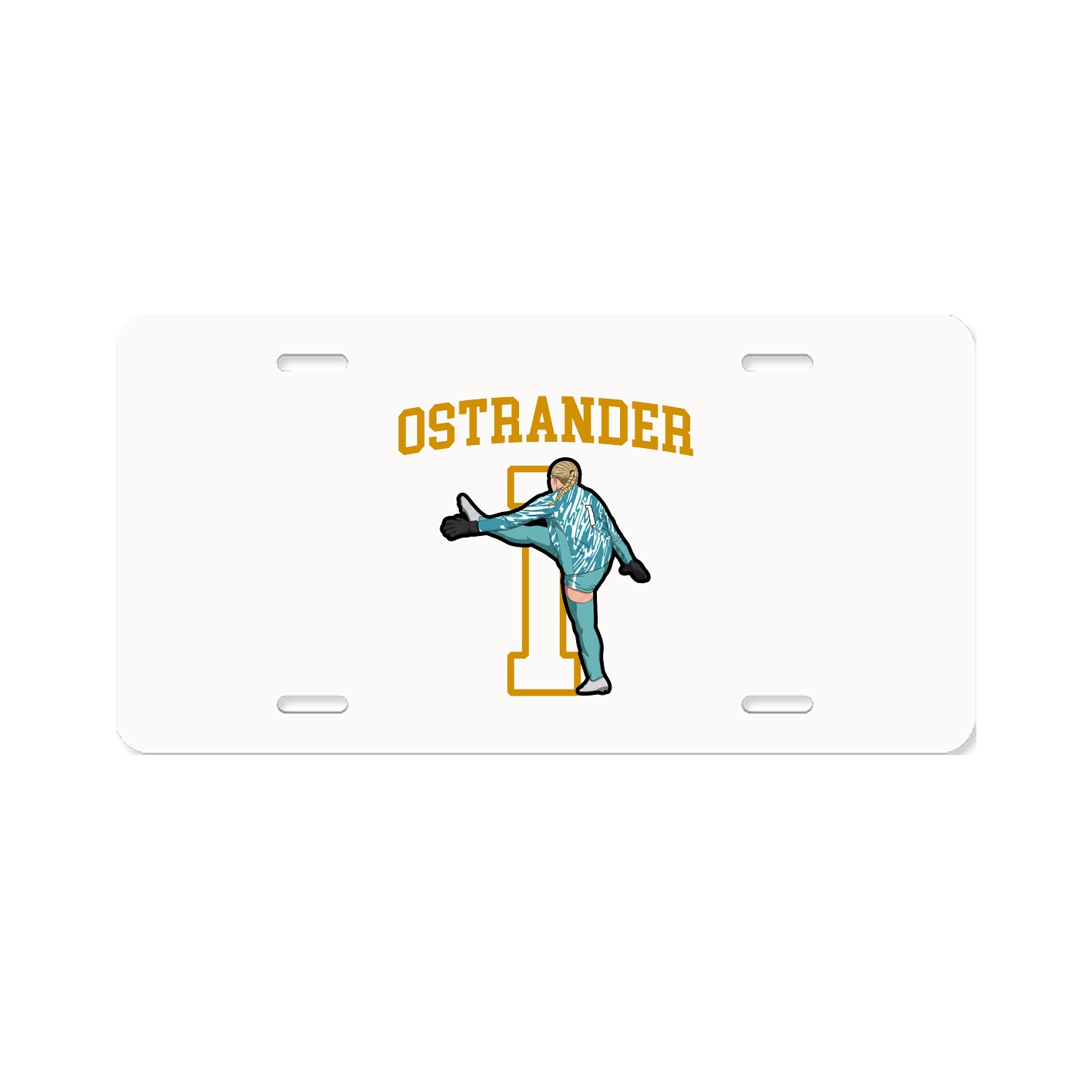 License Plate — Shirsey in Classic