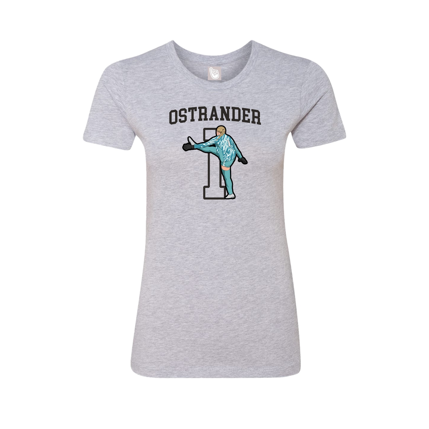 Womens Tee — Shirsey in Grey