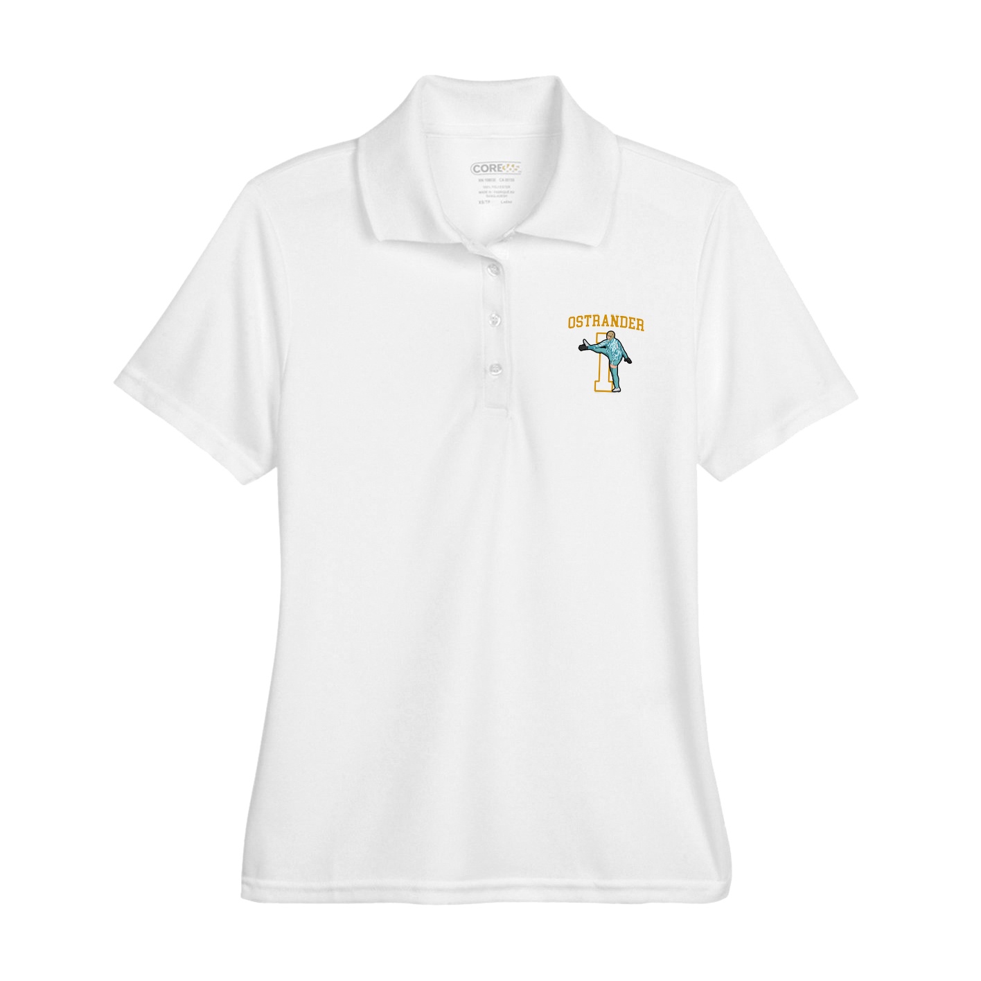 Womens Performance Polo — Shirsey in White