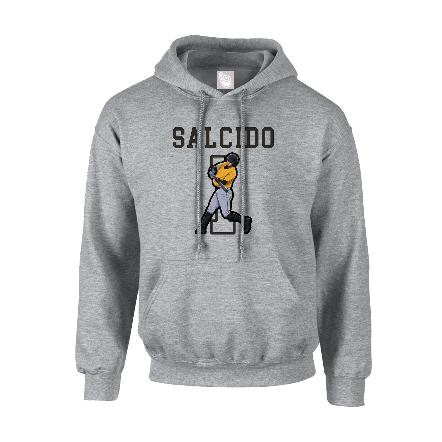Hoodie — Shirsey in Grey