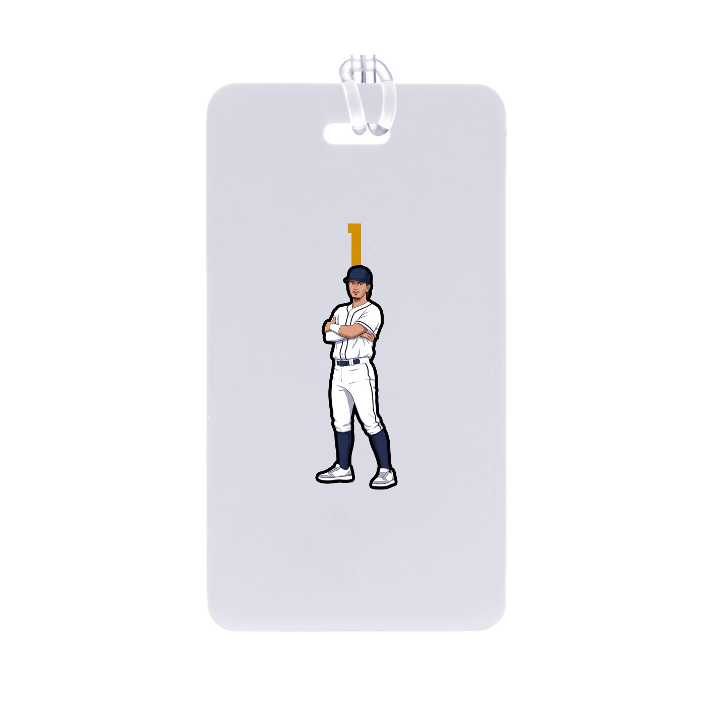 Bag Tag — Number Top in Classic