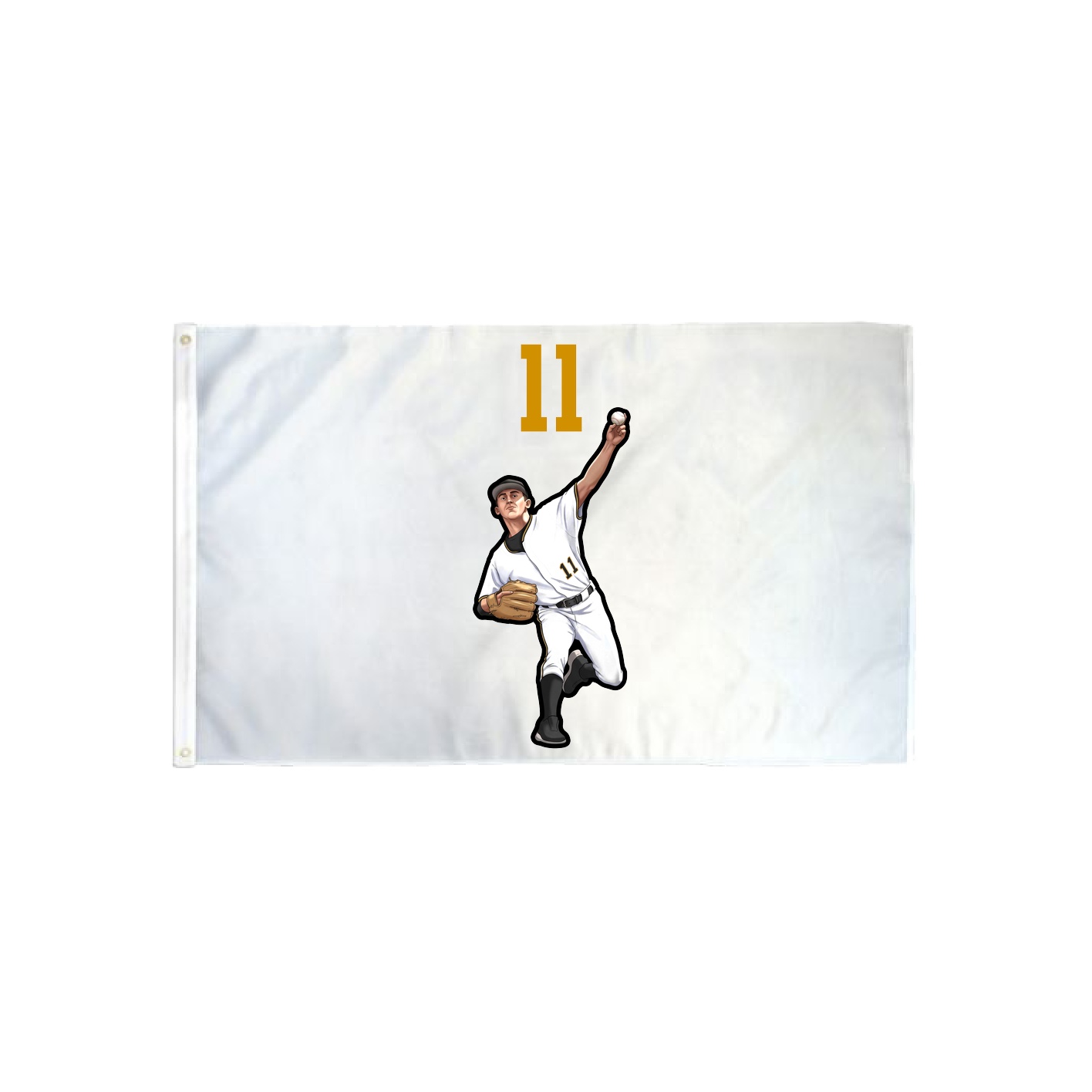 3x5 Flag — Number Top in Classic