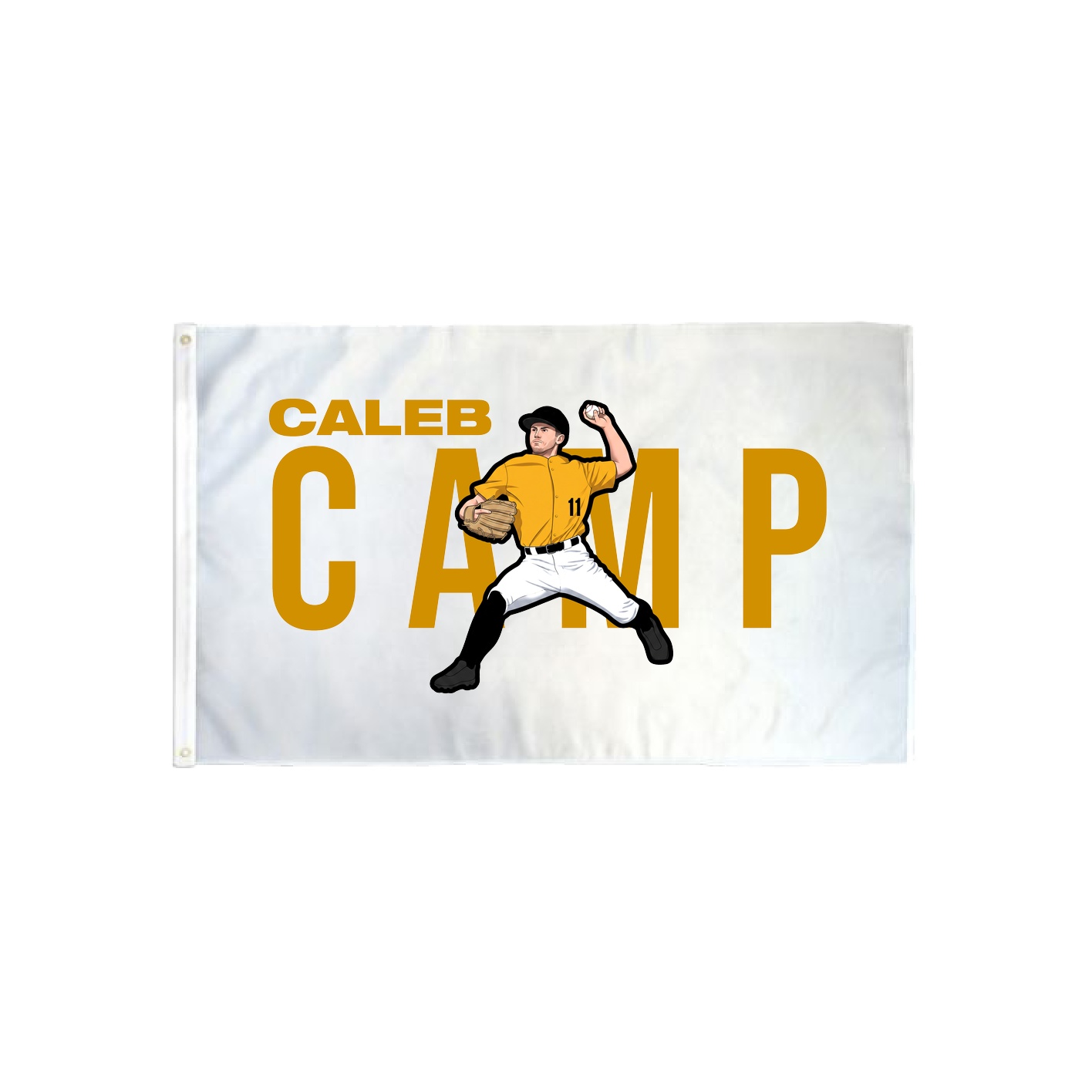 3x5 Flag — Player Name in Classic