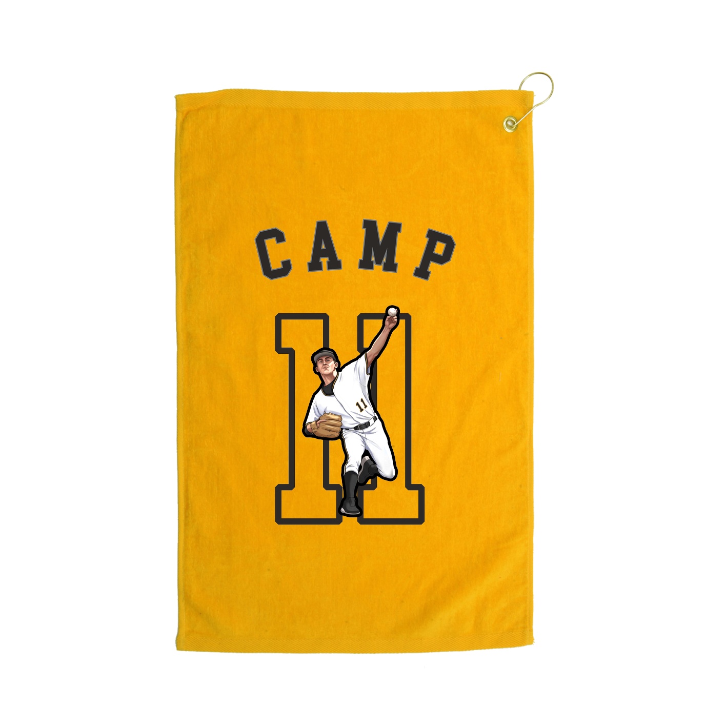 Golf Towel — Shirsey Arch in Gold