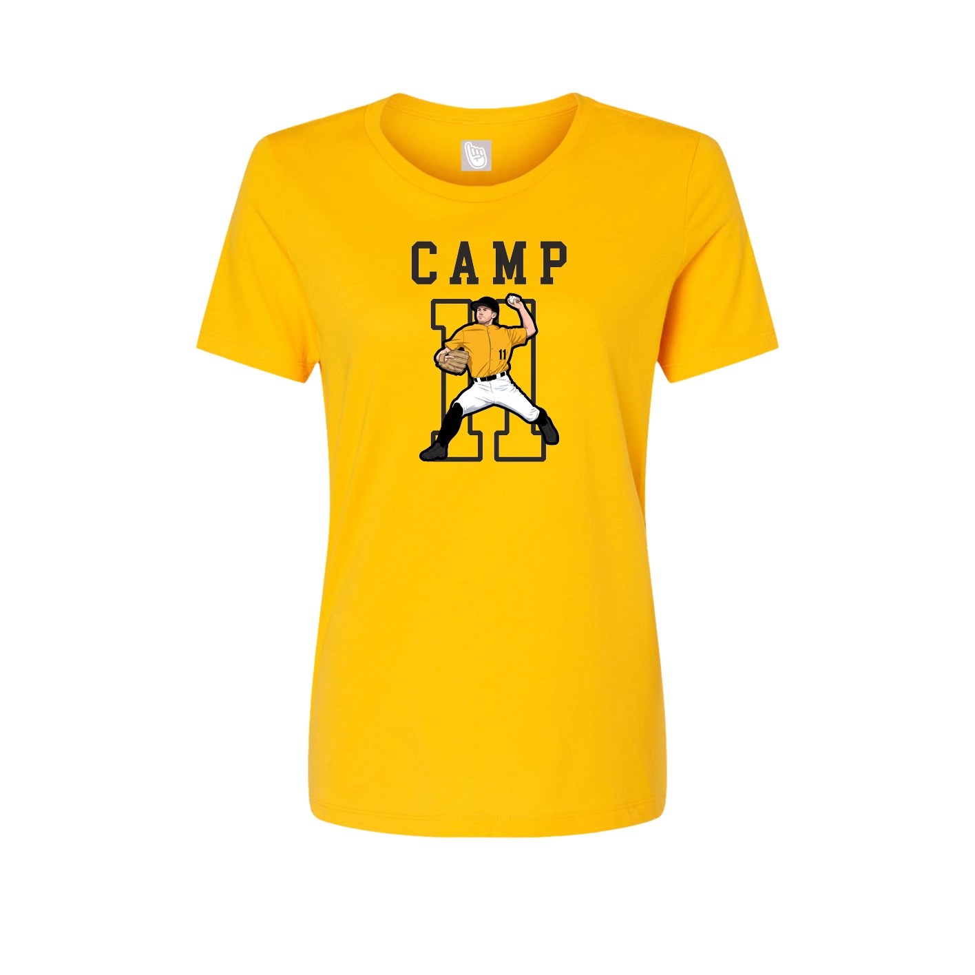 Fitted Women's Tee — Shirsey in Gold