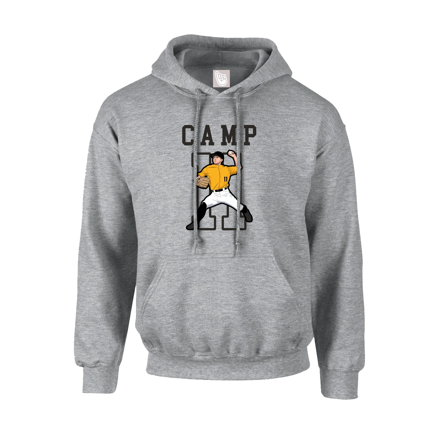 Hoodie — Shirsey in Grey