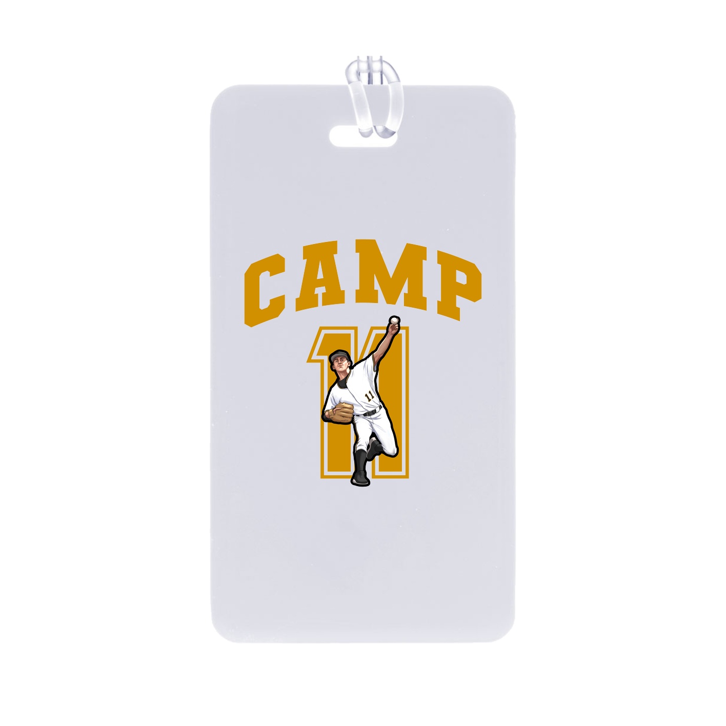Bag Tag — Number in Classic