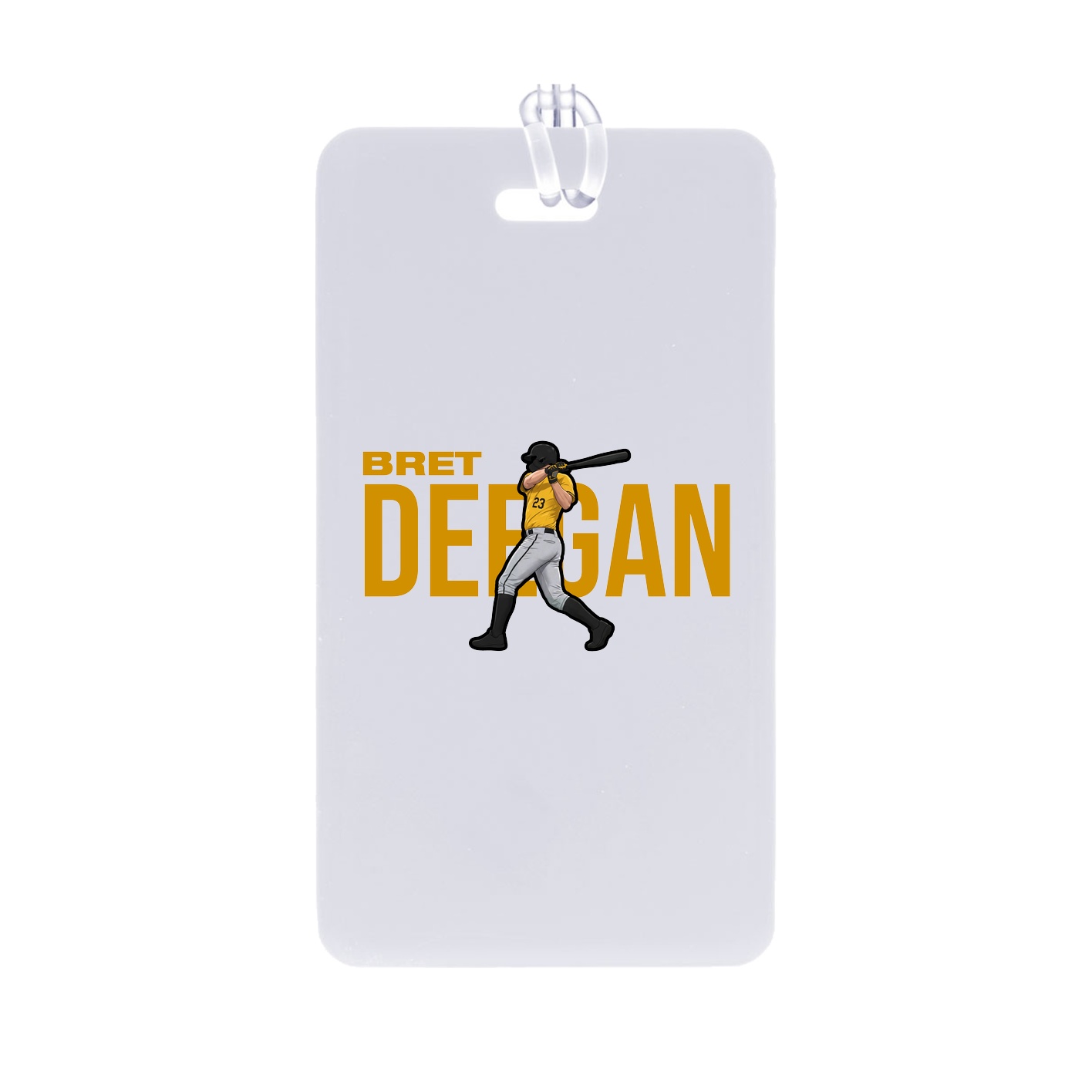 Bag Tag — Player Name in Classic