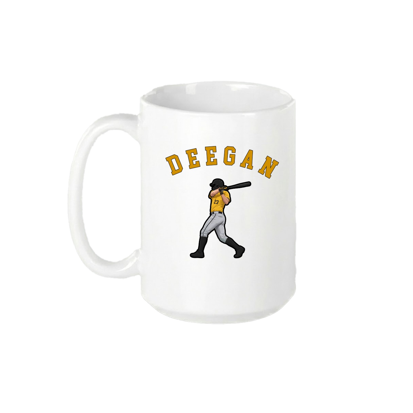 15oz Coffee Mug — Shirsey Arch in White