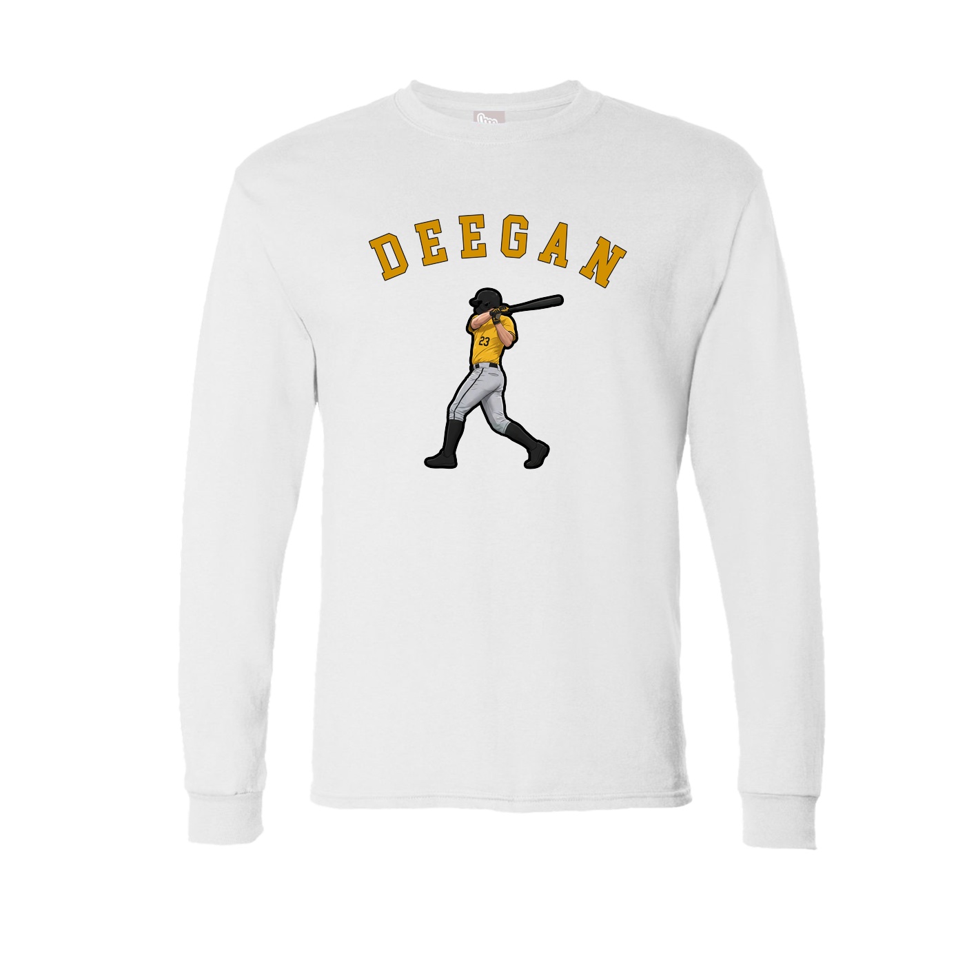 Long Sleeve Tee — Shirsey Arch in White