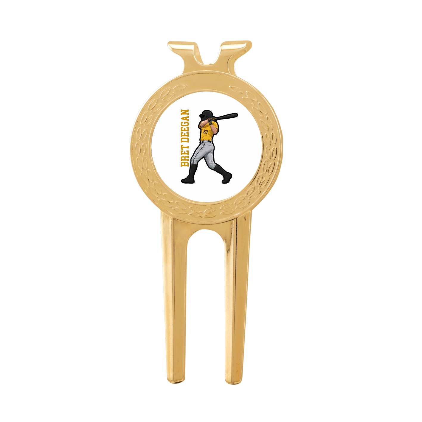 Divot Tool with Ball Marker — Name Vertical in Classic