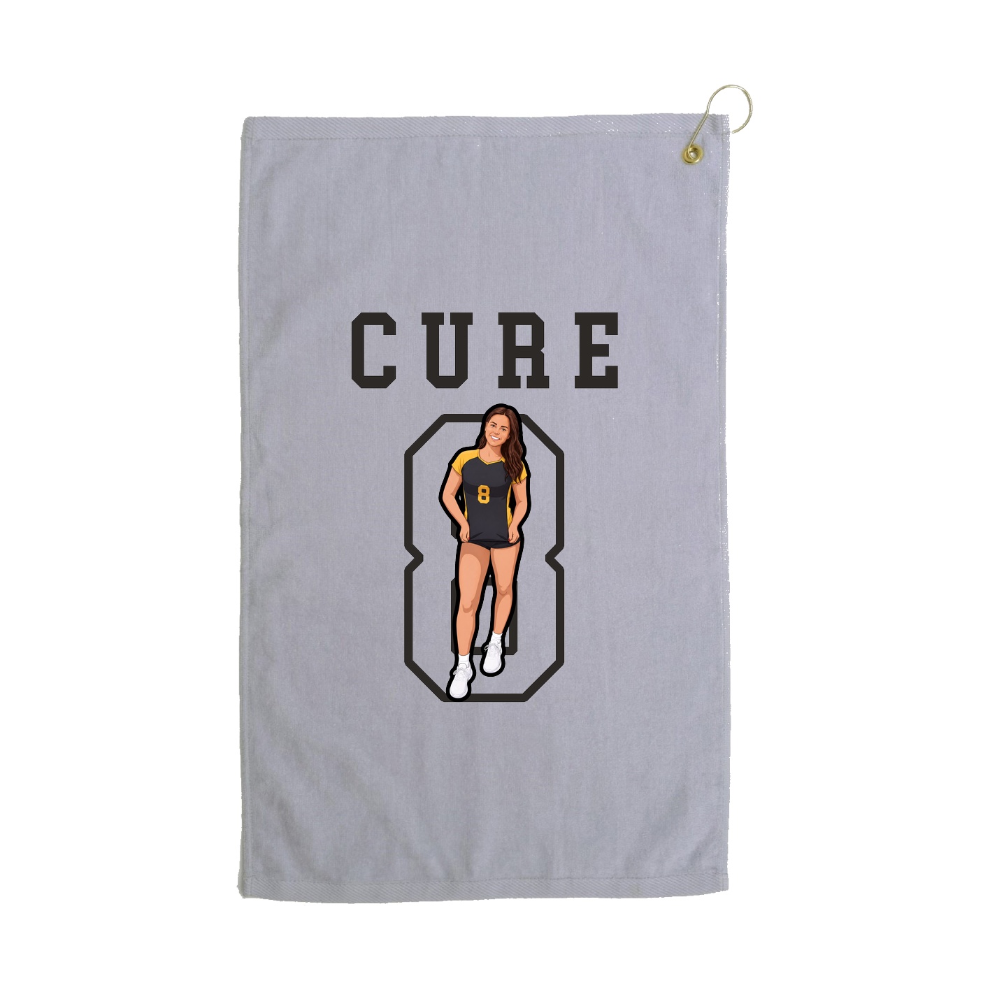 Golf Towel — Shirsey in Grey