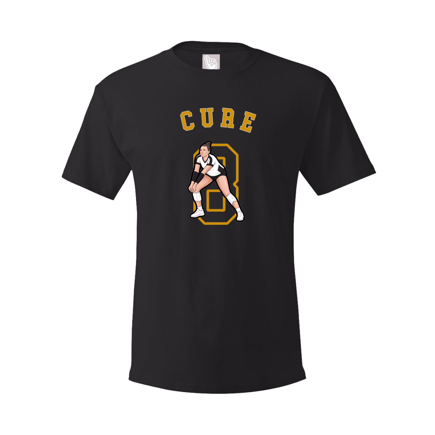 Youth Tee — Shirsey Arch in Black