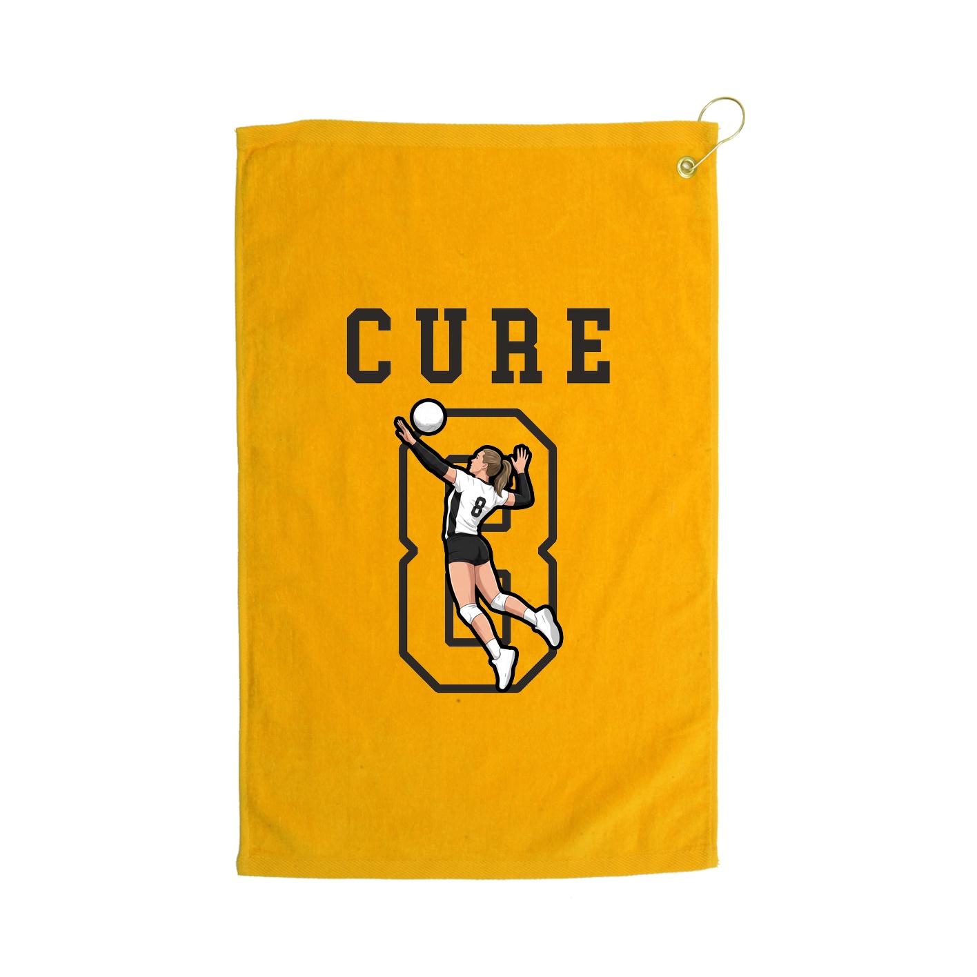 Golf Towel — Shirsey in Gold