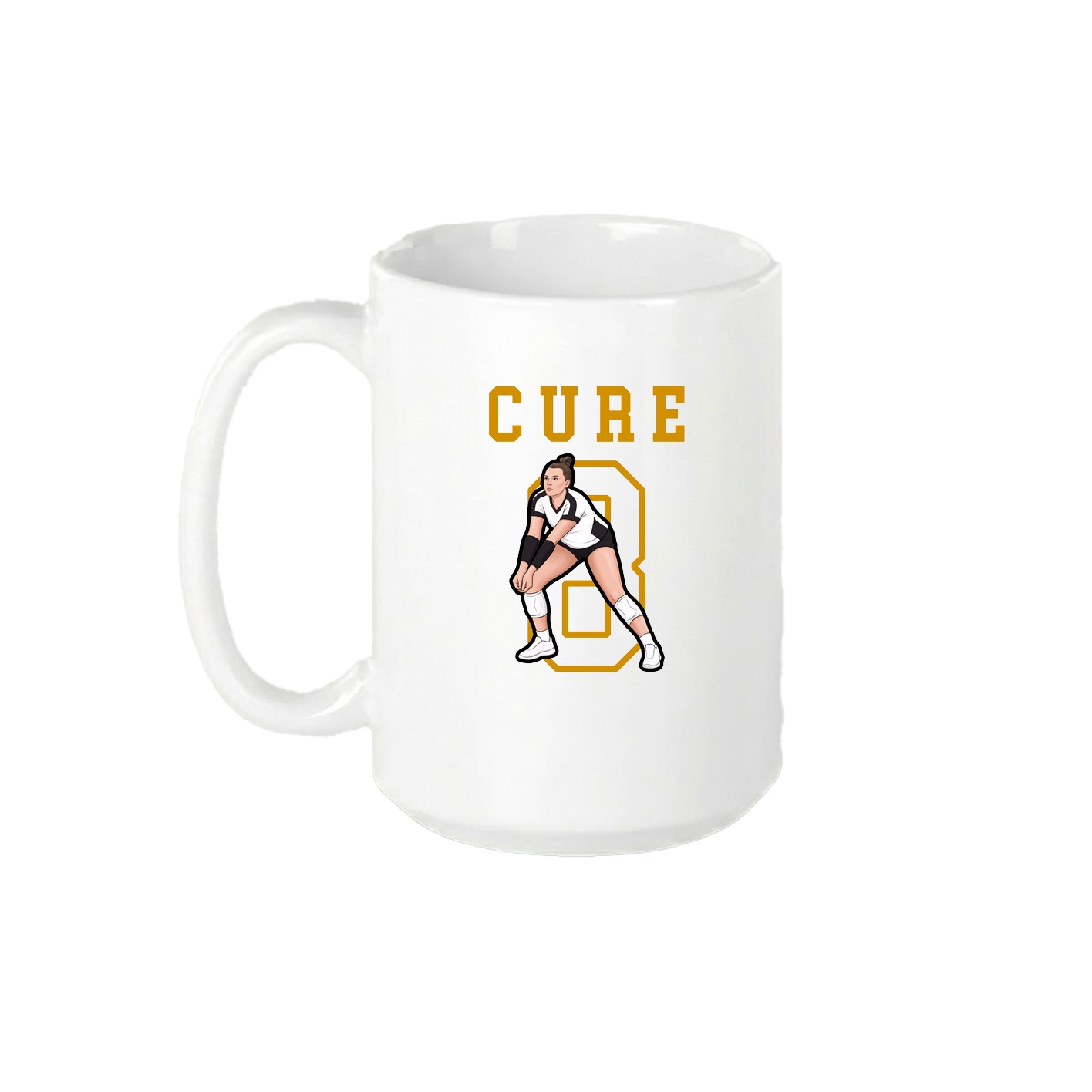 15oz Coffee Mug — Shirsey in White