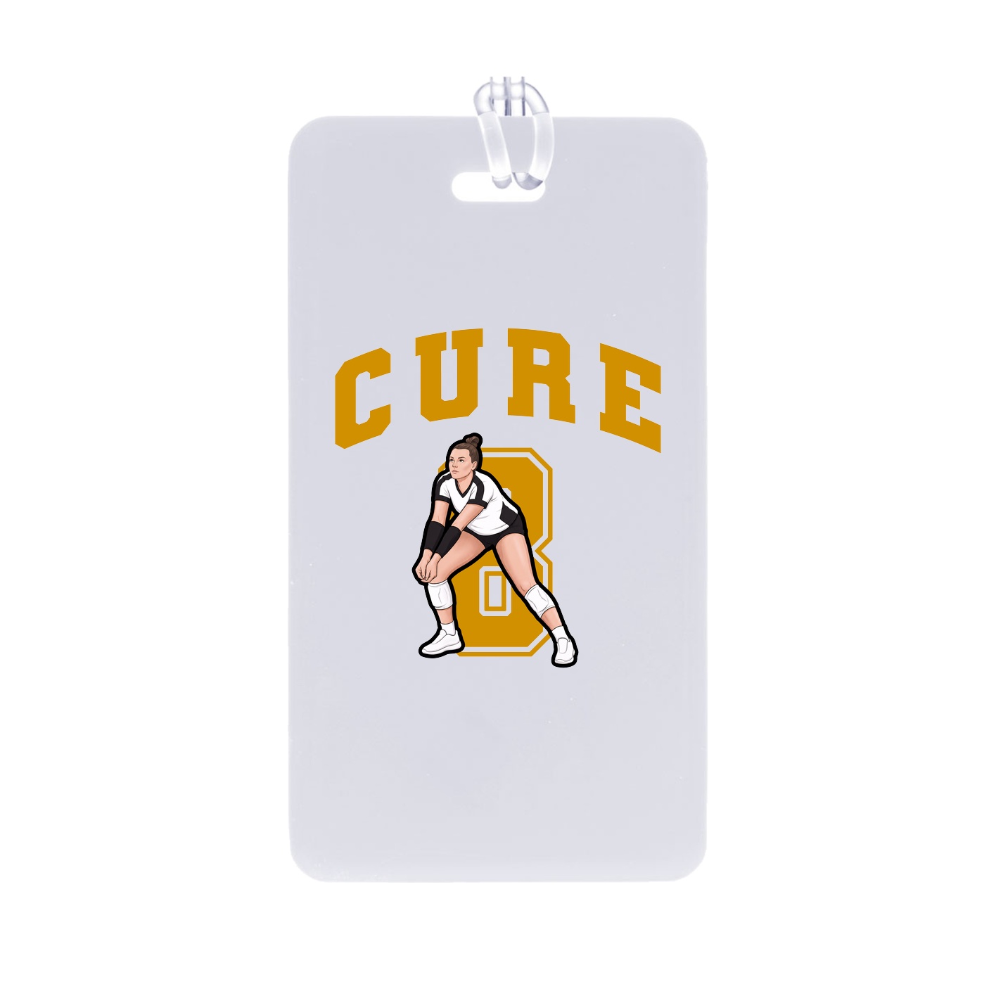 Bag Tag — Number in Classic