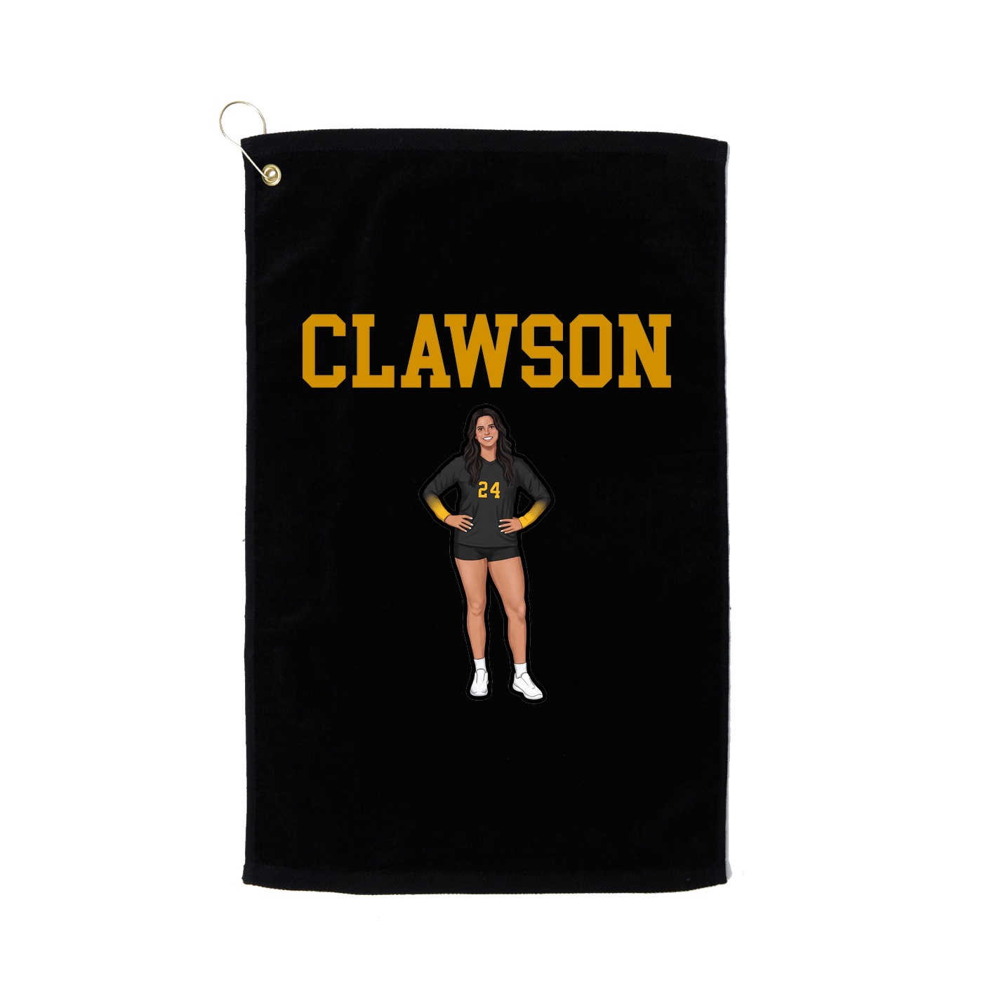 Golf Towel — Shirsey in Black