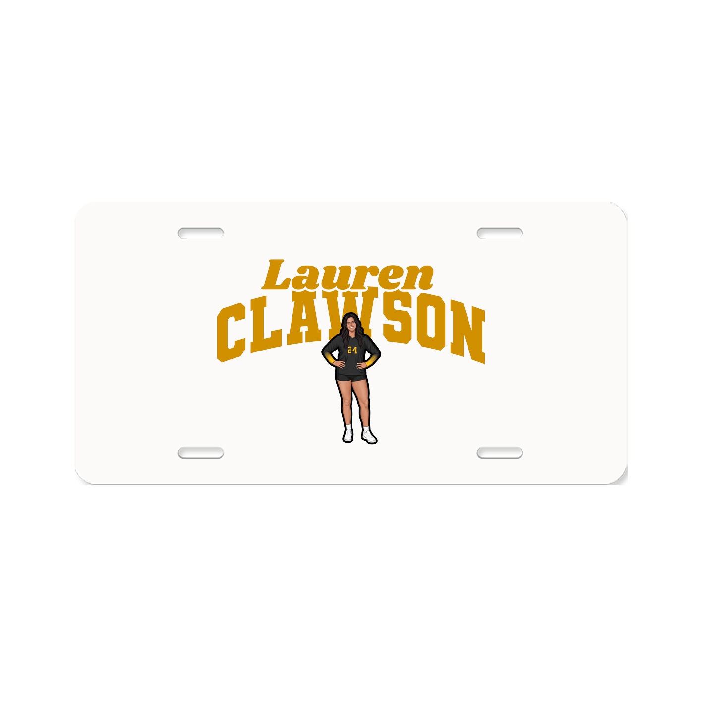 License Plate — Signature Arch in Classic