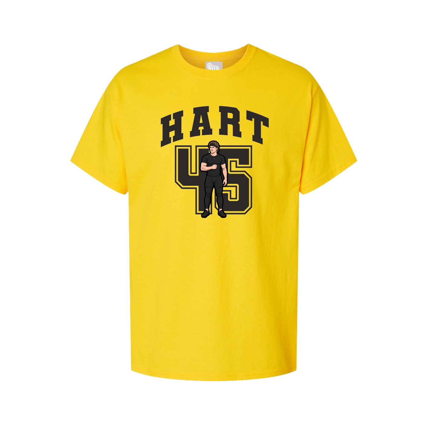 Youth Tee — Number in Gold