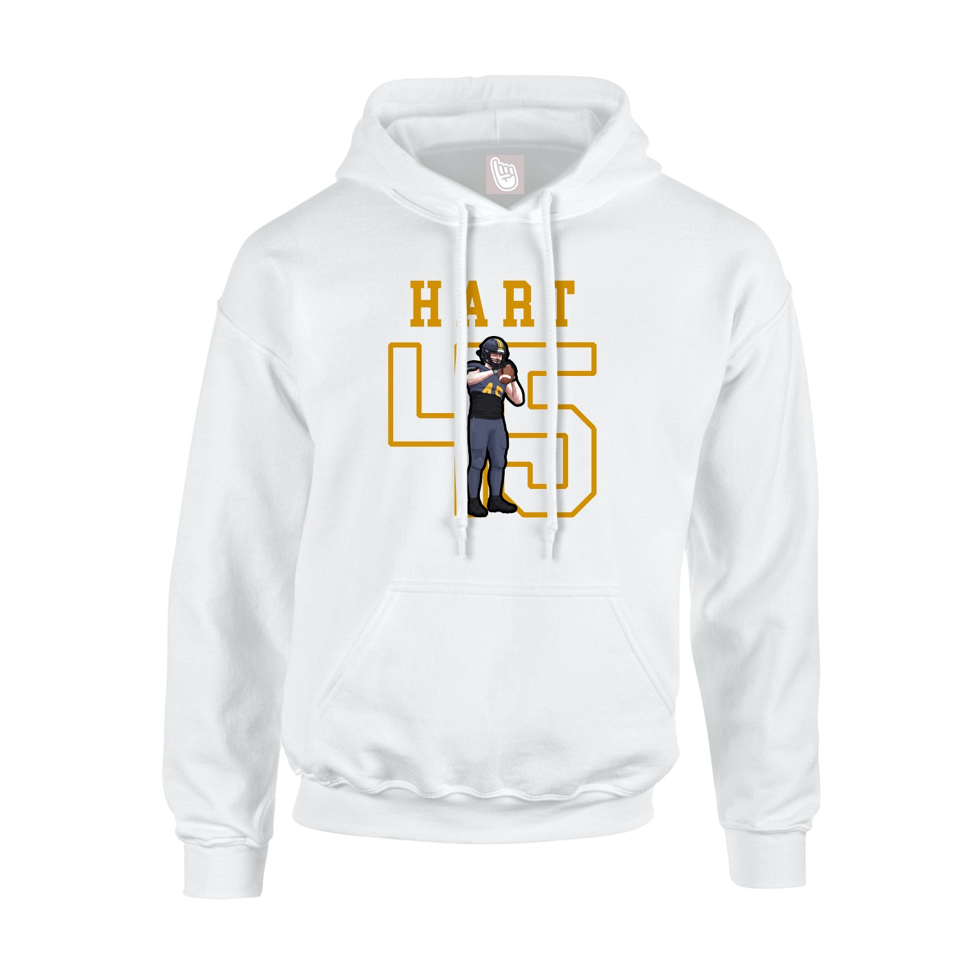 Youth Hoodie — Shirsey in White
