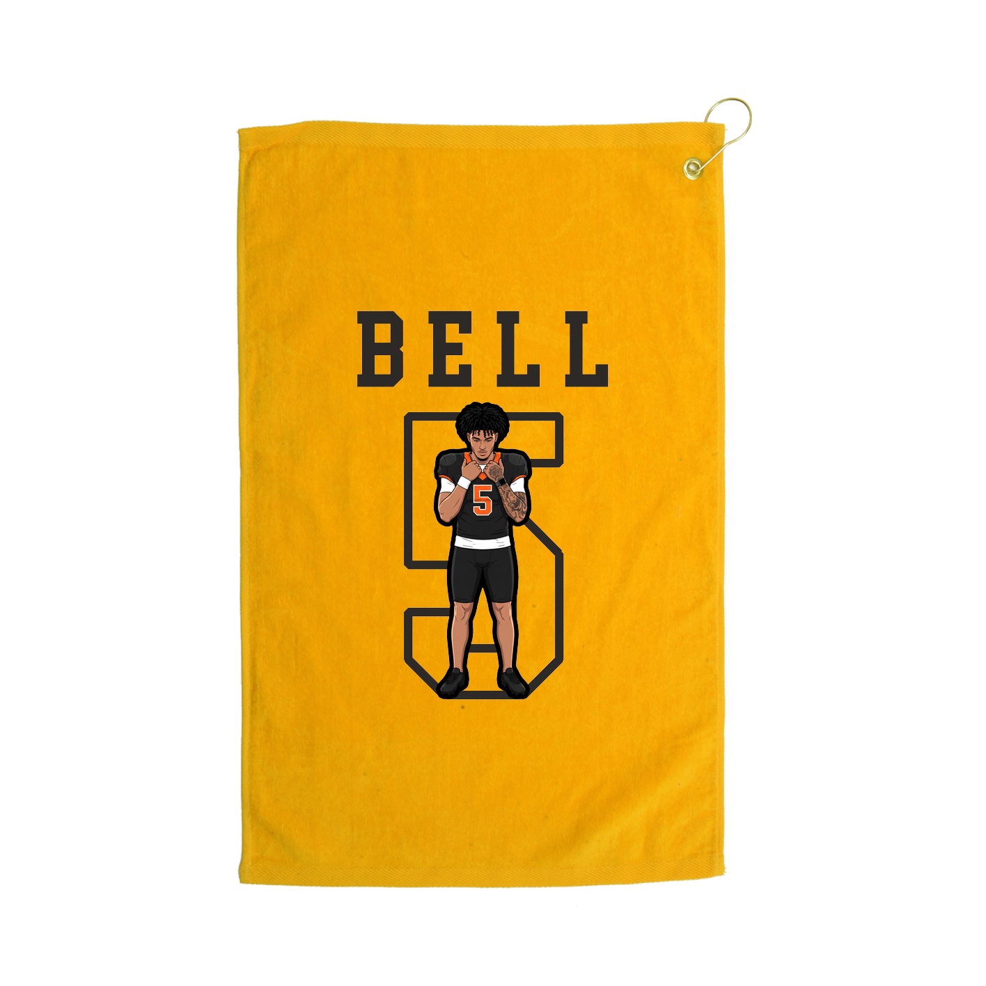 Golf Towel — Shirsey in Gold
