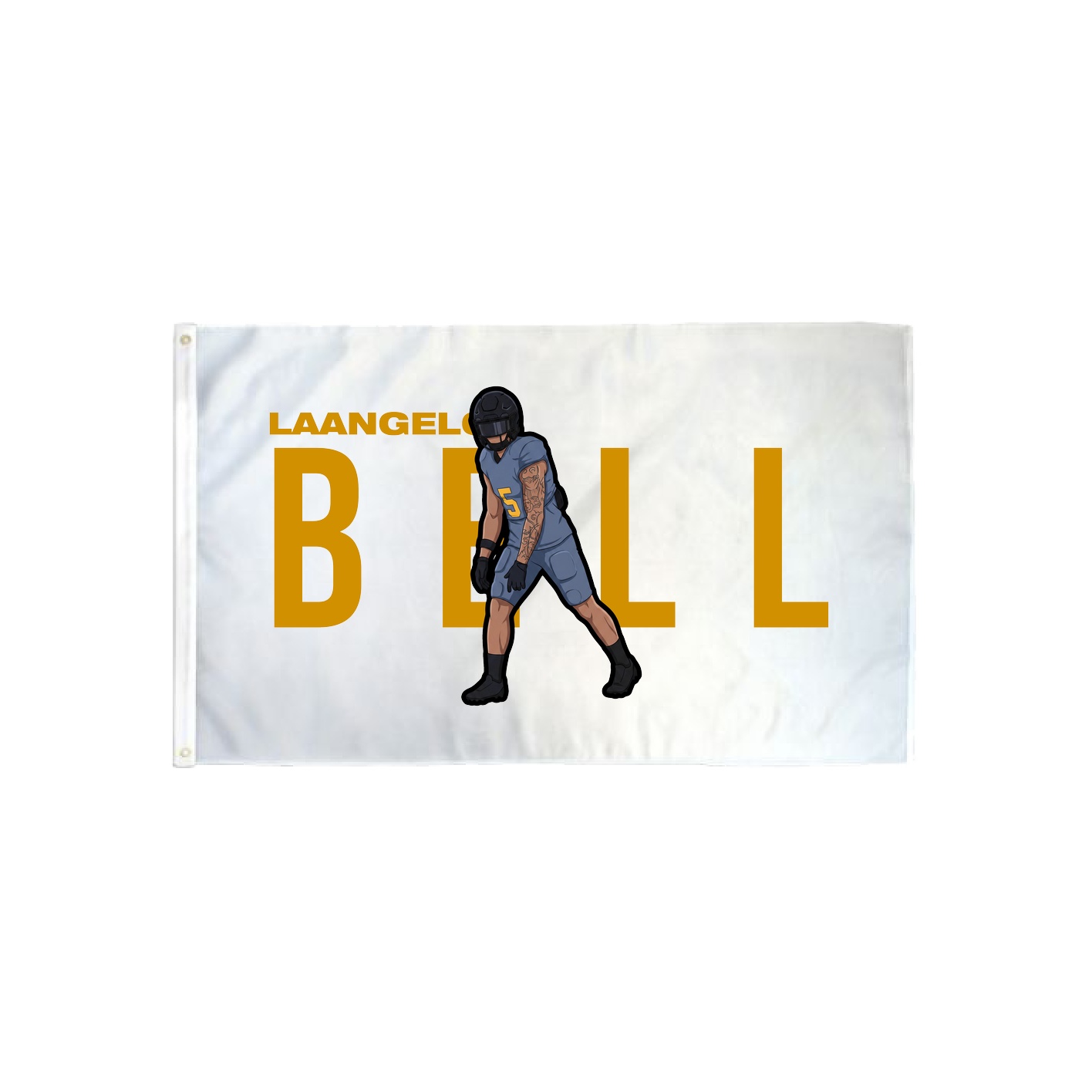 3x5 Flag — Player Name in Classic