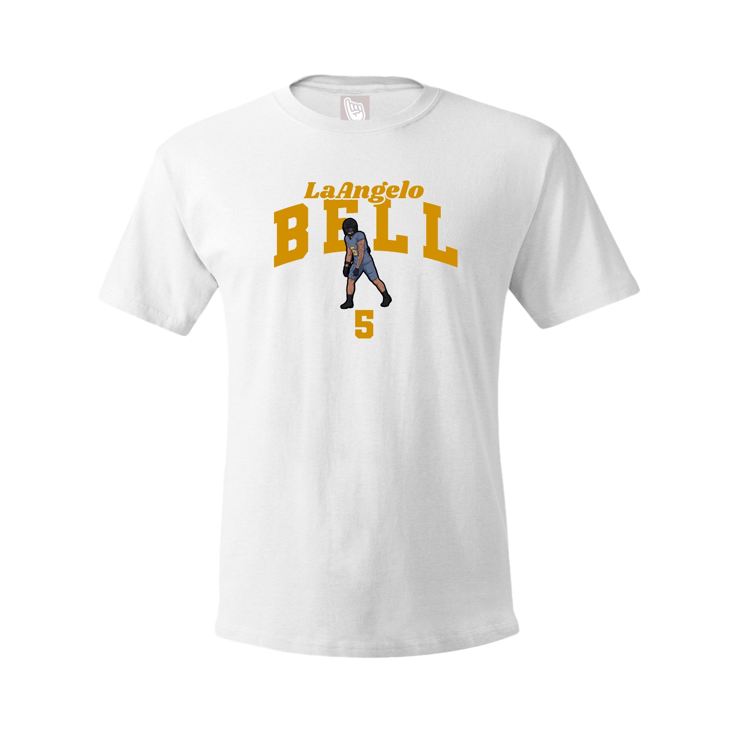 Youth Tee — Signature Arch in White