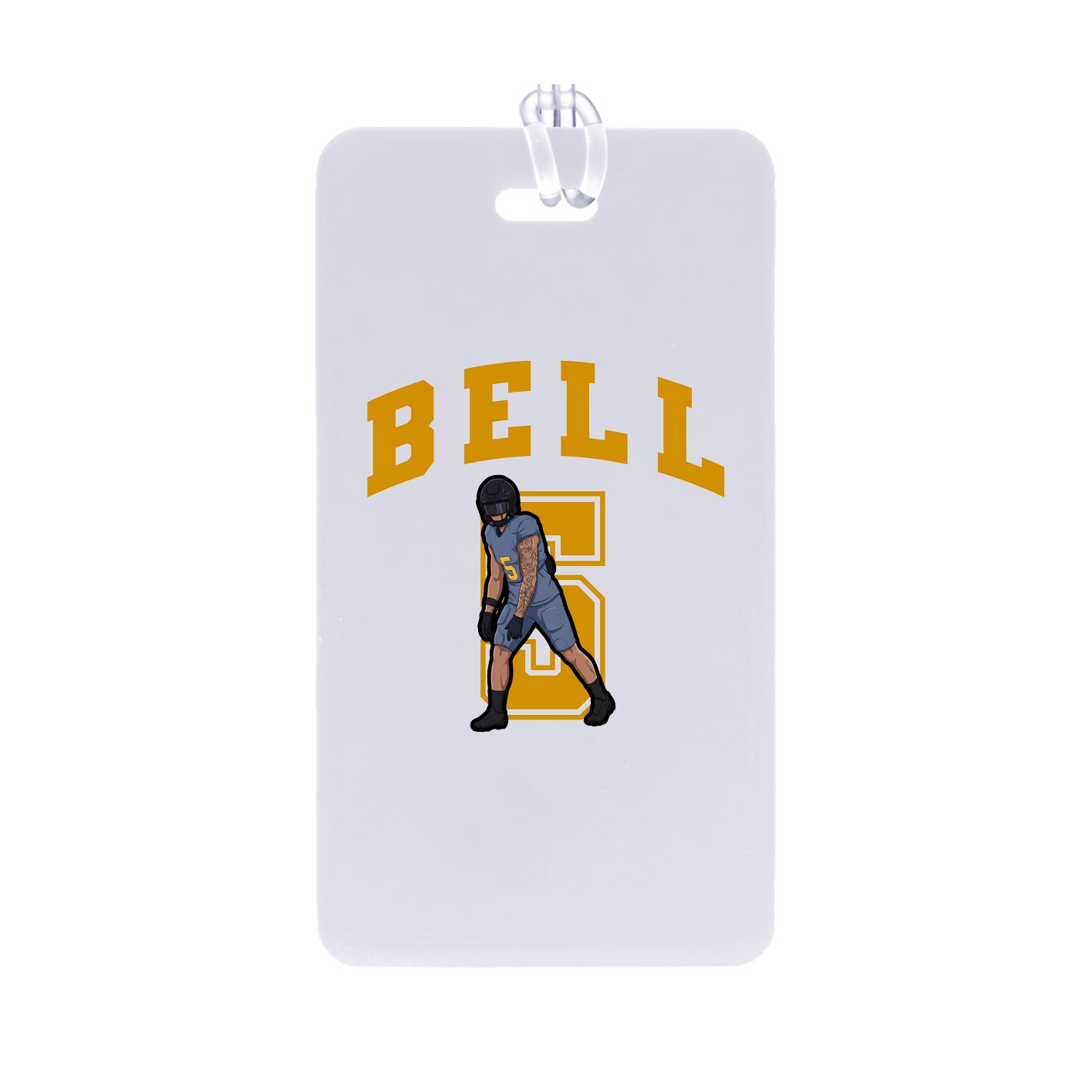 Bag Tag — Number in Classic