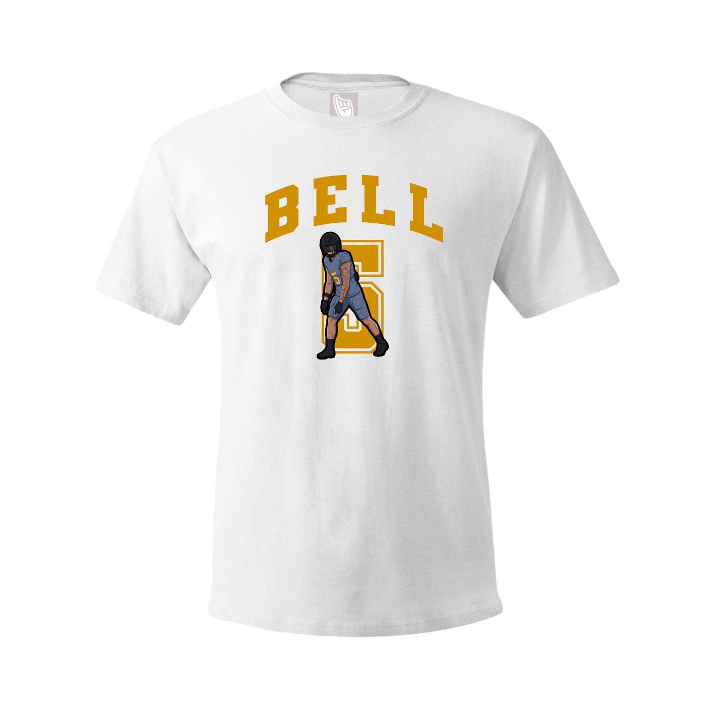 Tee — Number in White