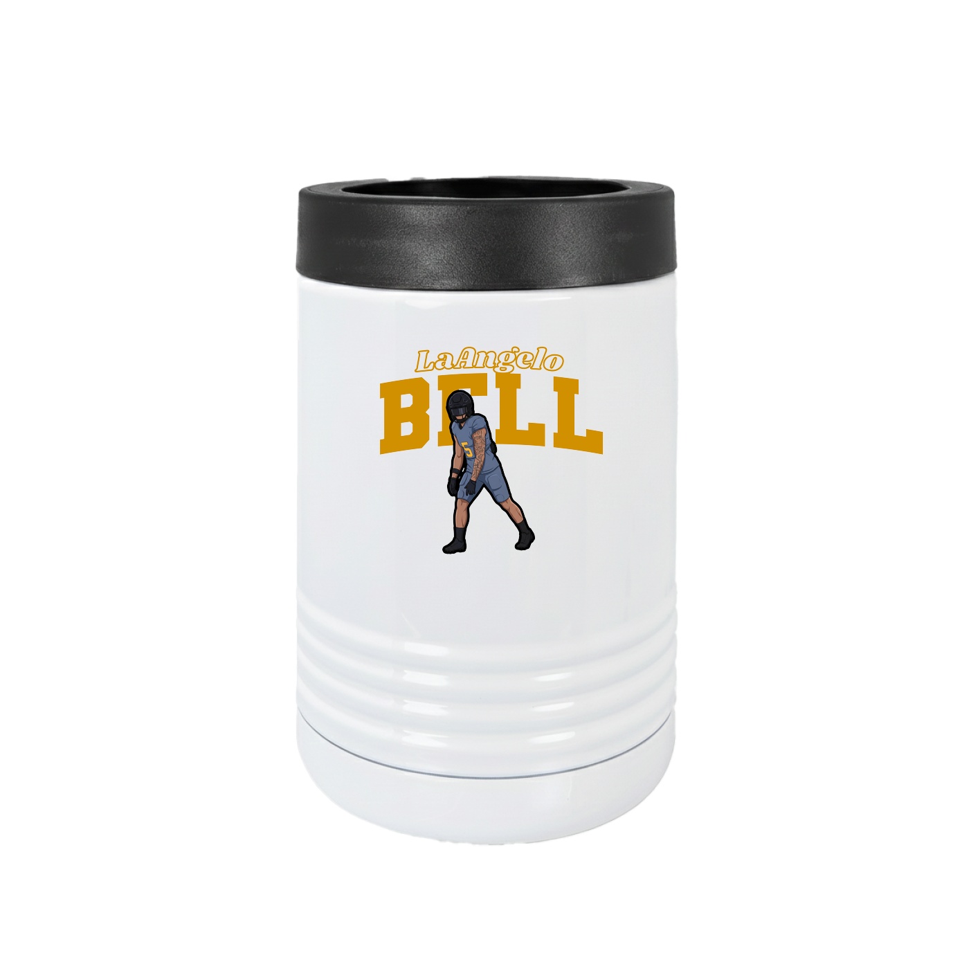Beverage Holder — Name Arch in White