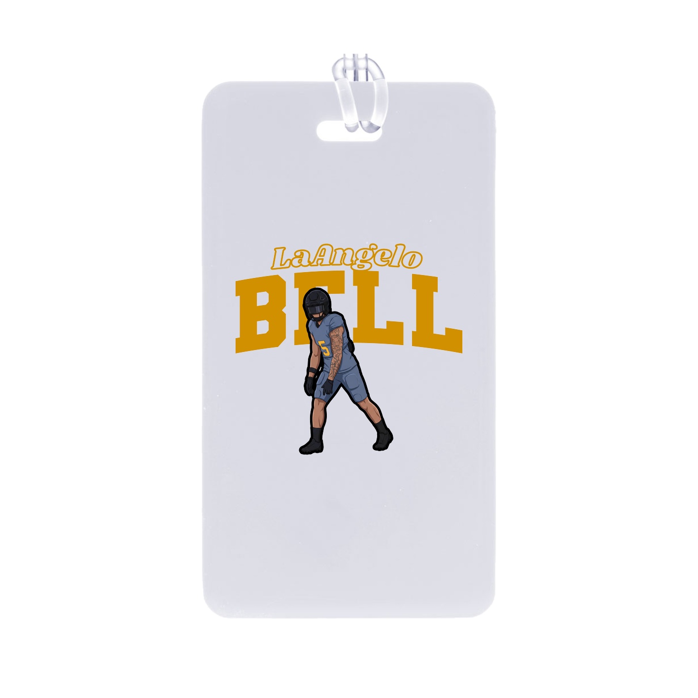Bag Tag — Name Arch in Classic