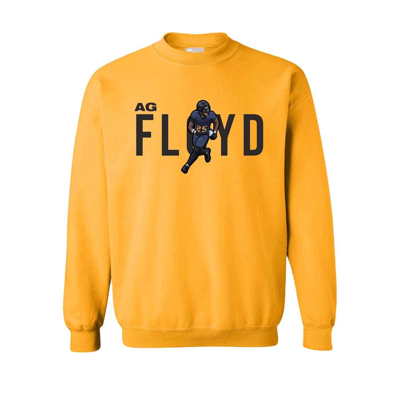Fleece Crew — Player Name in Gold