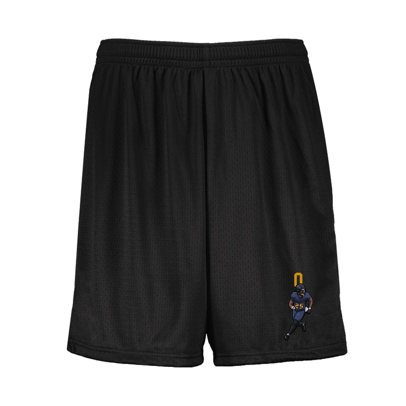 Shorts — Number Top in Black