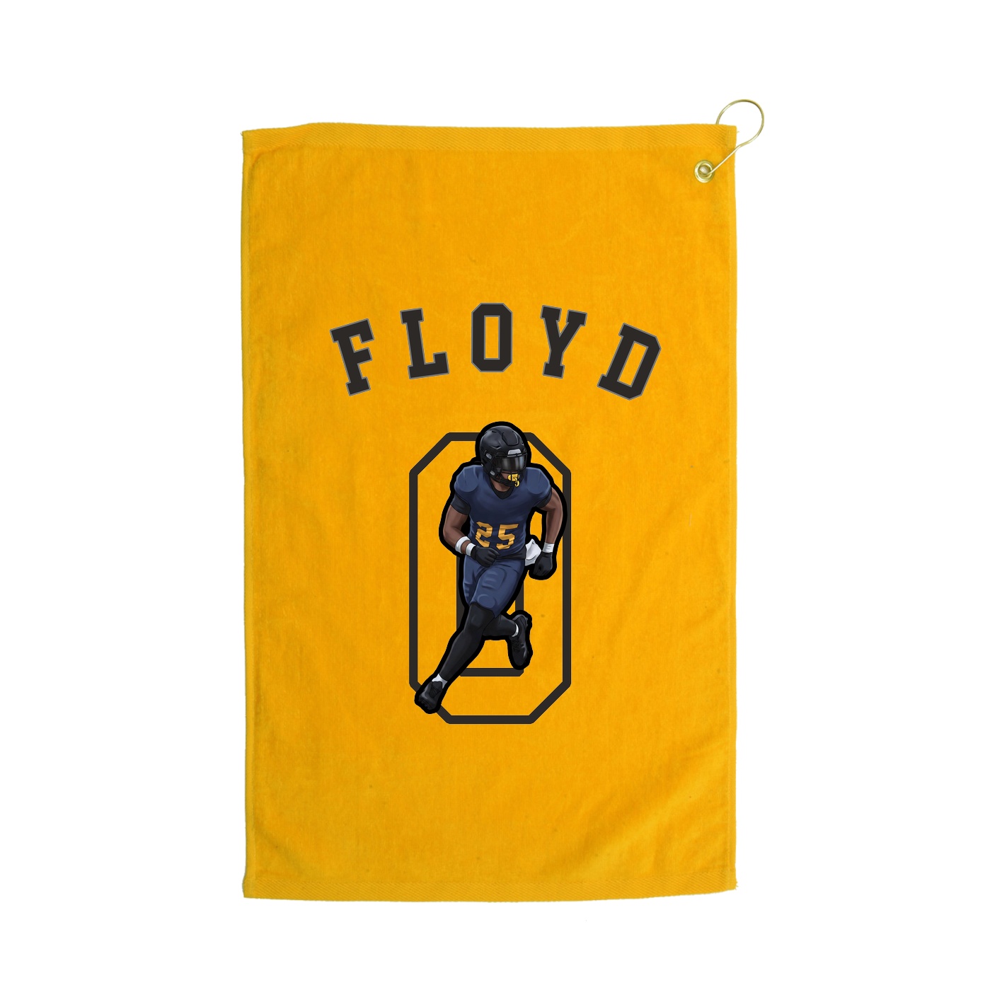 Golf Towel — Shirsey Arch in Gold